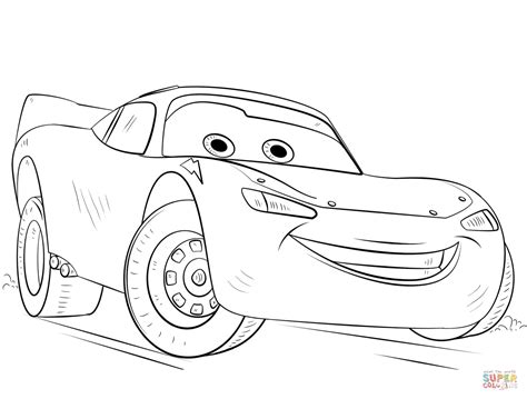 lightning mcqueen coloring page  printable coloring pages
