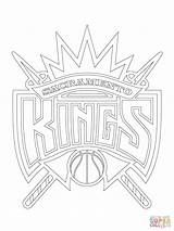 Kings Logo Coloring Sacramento Pages Drawing Nba Golden State 76ers Sport Warriors Printable Color Orlando Magic Drawings Getcolorings Paintingvalley Colossal sketch template