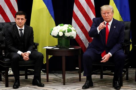 trump says zelensky did not even know about delay in military aid to