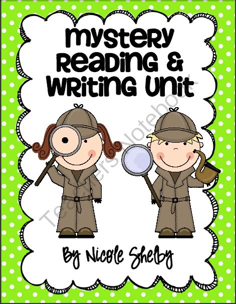 mystery fun reading  writing unit   shelbys  grade