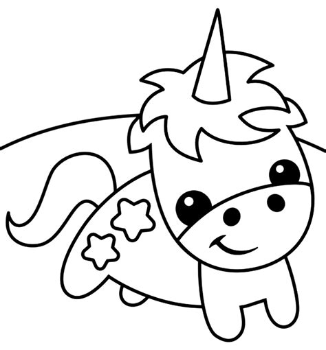 super cute baby unicorn coloring page coloringrocks