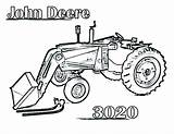 Tractor Coloring Deere John Pages Drawing Printable Case Outline Ausmalbilder Print Color Kids Tractors Farm Ausmalen Farmall Ih Zum Getdrawings sketch template