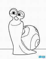Snail Caracol Escargot Coloriages Snails Caracola Peliculas Pelicula Línea sketch template