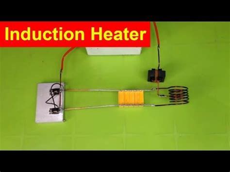 induction heater circuit full explanation schematic youtube induction heating diy