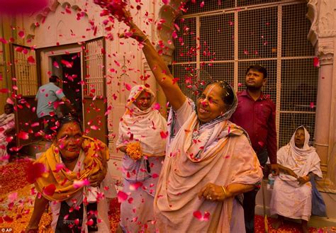 images show widows in india breaking taboo and celebrating
