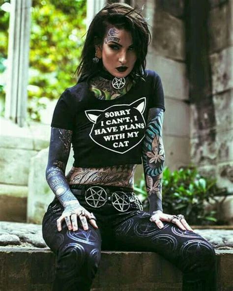 Lusy Logan Gothic Girls Emo Girls Girl Tattoos Face Tattoos Tatoos