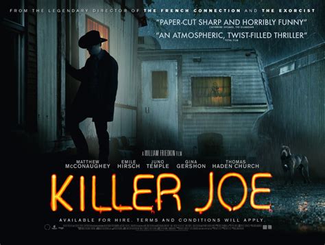 Killer Joe Blu Ray Review Woodslima