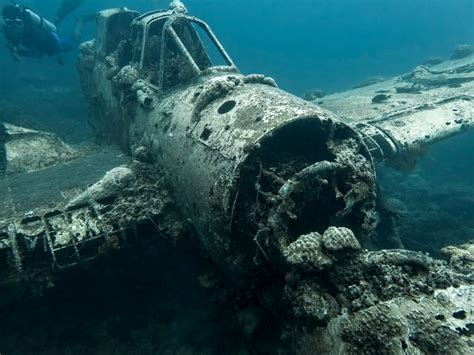 incredible plane wrecks  dive   world