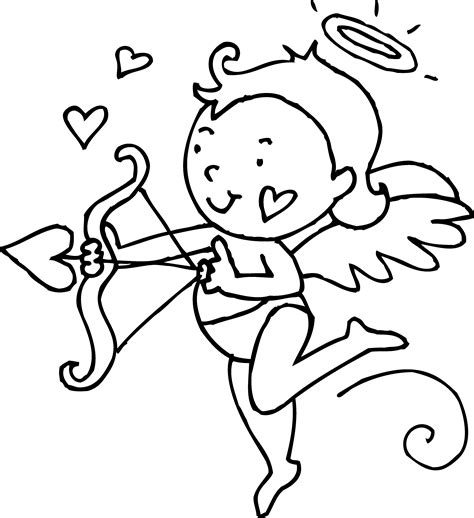 cupid clipart black  white    clipartmag