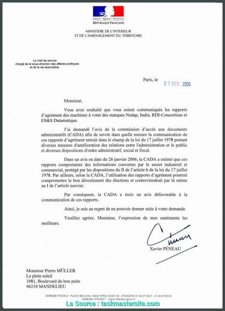 lettre demande de mutation fonction publique modele lettre de demission