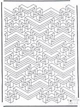 Coloring Geometric Pages Shapes Kleurplaten Geometrische Mandala Kunst Pattern Shape Printable Op Po Allerlei Vormen Adult Bladzijden Mozaïeken Kleuren Boek sketch template