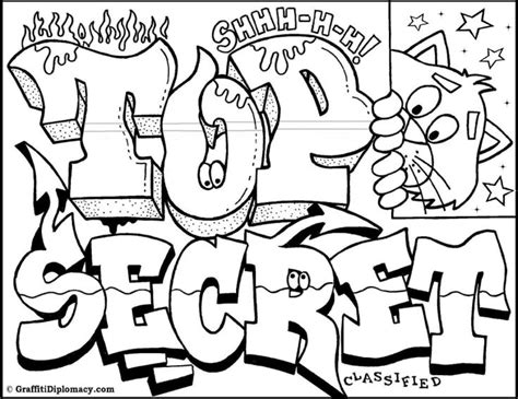 images  coloring graffiti  pinterest coloring sheets