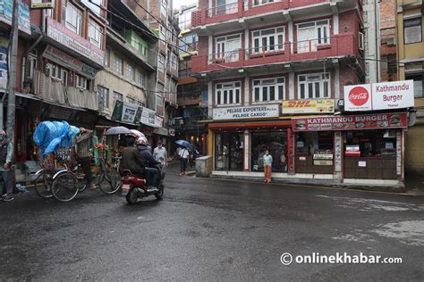 thamel awaits tourists  traders   quit   arrival