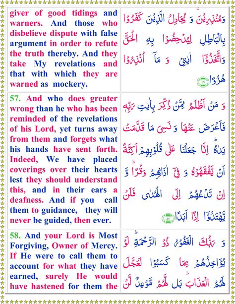 read surah al kahf  english translation quran  sunnat surah al