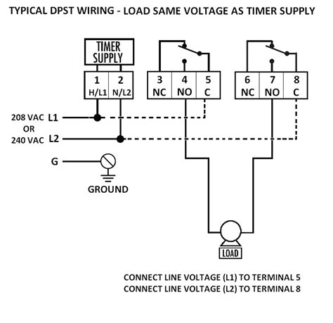 wiring  tork  hour timer