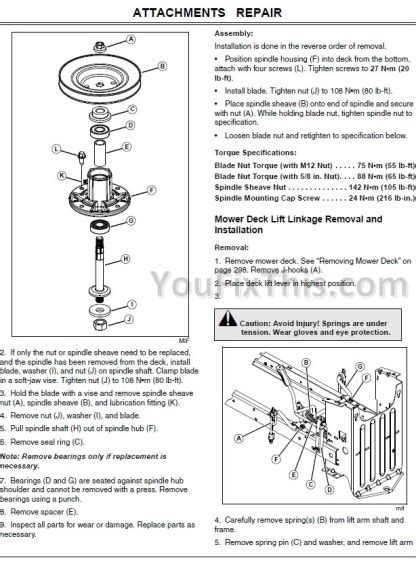 john deere lx lx lx lxaws lx lx repair manual lawn tractors youfixthis