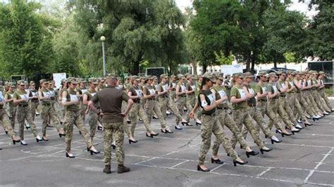 Female Soldiers Made To March In Heels Sparks Outrage In Ukraine