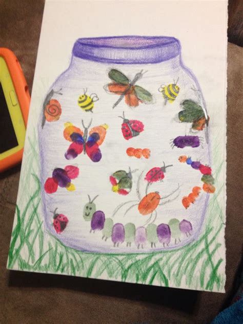 drawing   glass jar  butterflies     cell phone