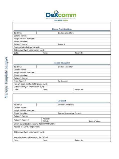 phone message template   templates   word excel