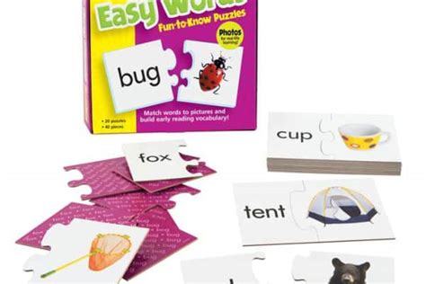 easy words puzzles learning  kids