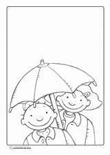 Kleurplaten Paraplu Kleurplaat Ouderen Jules Regen Herfst Vanessa Cops Activiteiten Bord Knutselen Dieren sketch template