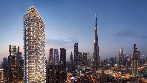 saudi developer unveils luxury  residences dubai downtown hotelier middle east