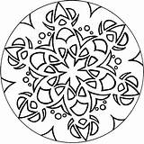 Coloring Rangoli Pages Designs Girls Geometric Mandala Simple Pattern Diwali Games Patterns Printable Clipart Easy Drawing Clip Teens Colouring Drawings sketch template