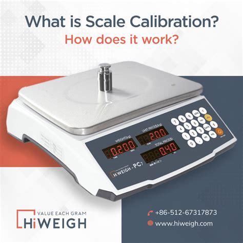 scale calibration work hiweigh