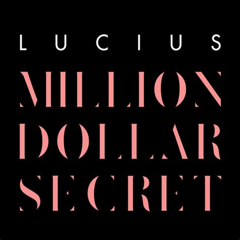 million dollar secret song  lyrics  lucius spotify