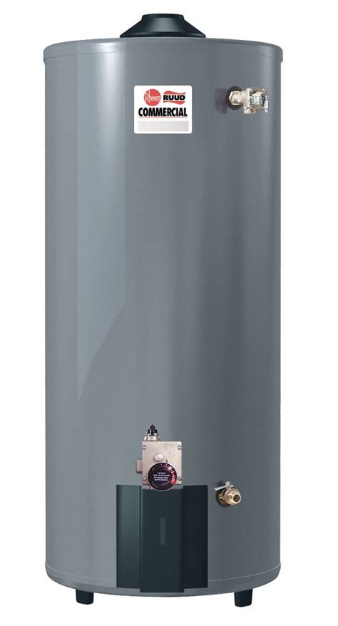 rheem ruud natural gas  gal commercial gas water heater ag  grainger