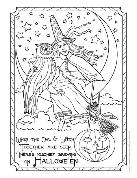 halloween adult coloring pages woo jr kids activities childrens
