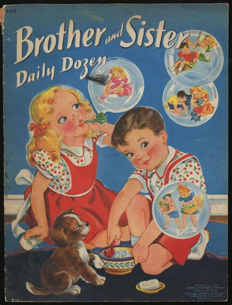 Brother And Sister Daily Dozen Very Good Softcover 1940 Between