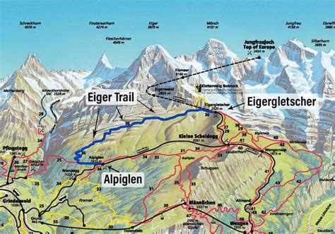 hike  eiger trail   bernese oberland switzerland earth trekkers