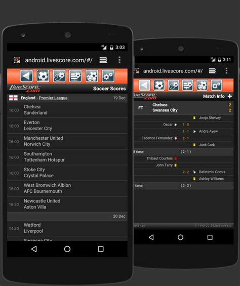android livescore homecare