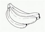 Platano Plátanos Plátano sketch template