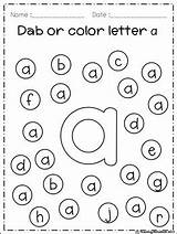 Dab Alphabet Lower Case Worksheets Teacherspayteachers Learning Dot Kindergarten Preschool Packet Coronavirus Distance Teaching Lowercase Printable Subject Coloring Pages sketch template