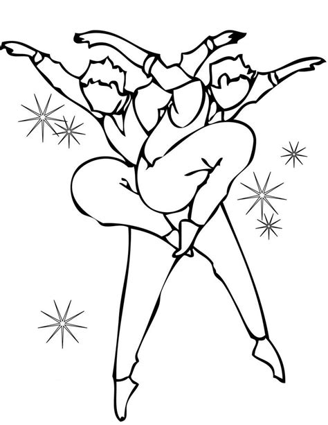 jazz dance coloring pages coloring home