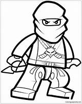 Lego Pages Ninja Coloring Dolls Toys Color sketch template