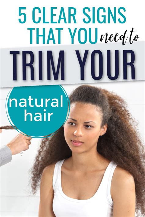 5 Signs Your Natural Hair Needs A Trim Don T Ignore These In 2020