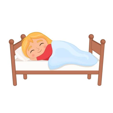 Falke Violine Streifen Cartoon Girl Sleeping In Bed Auto Handgelenk Plateau