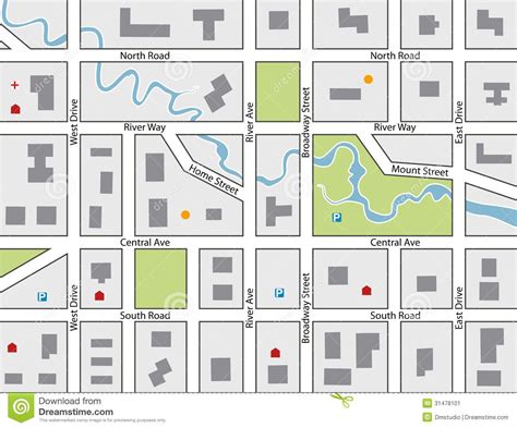 street map clip art images pictures becuo street map town map templates