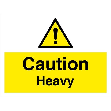 caution heavy sign  key signs uk