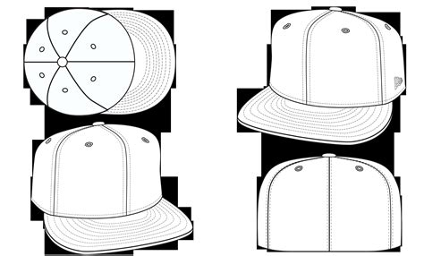 cap template clipart