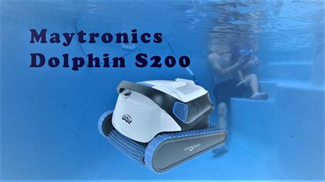 maytronics dolphin  robotic pool cleaner youtube