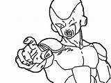 Frieza Coloring Pages Color Getcolorings Printable Getdrawings sketch template
