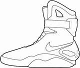 Coloring Getdrawings Converse Shoe Sneaker sketch template