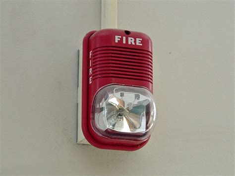 spectralert fire alarm hornstrobe  benjamin franklin mi flickr