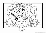 Coloring Pony Celestia Little Princess Pages Birthday Unicorn Mlp Easter Print Color Halloween Printable Kids Getcolorings Exploit Z31 Odd Dr sketch template