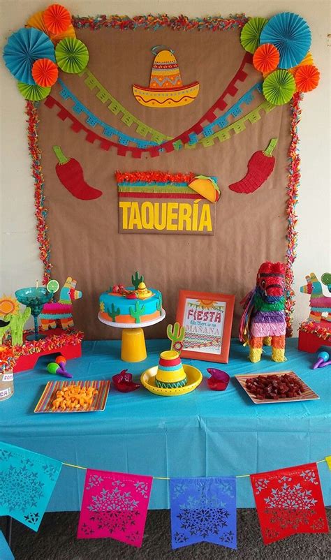 fiesta birthday decoration idea mexican birthday parties