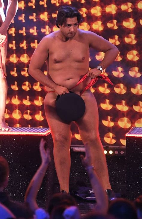 bizarre item of clothing arg wouldn t remove when he stripped naked for full monty and it wasn
